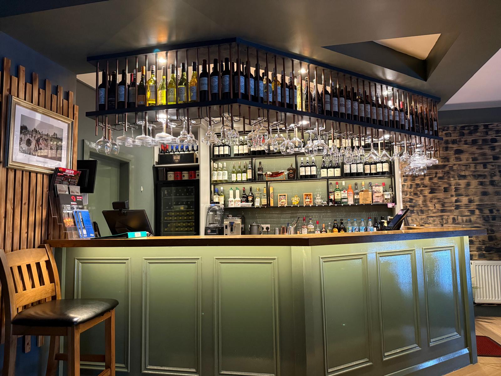 Intimate Bar Setting